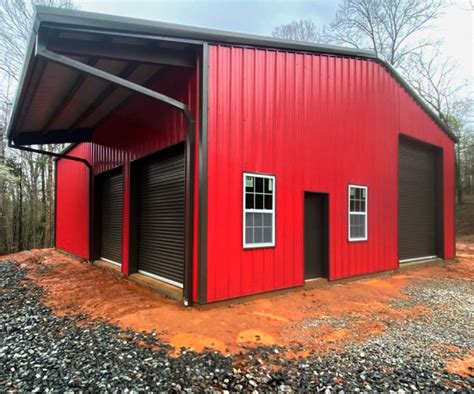 red metal shop houses|red iron steel buildings prices.